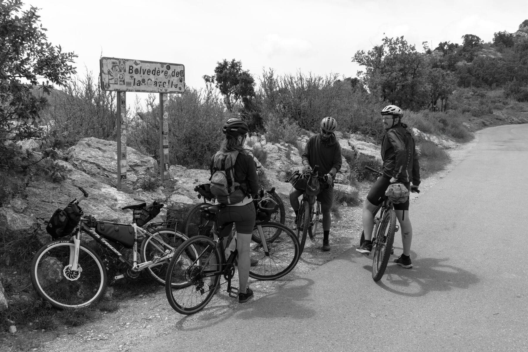 A boulangerie stop on a previous trip