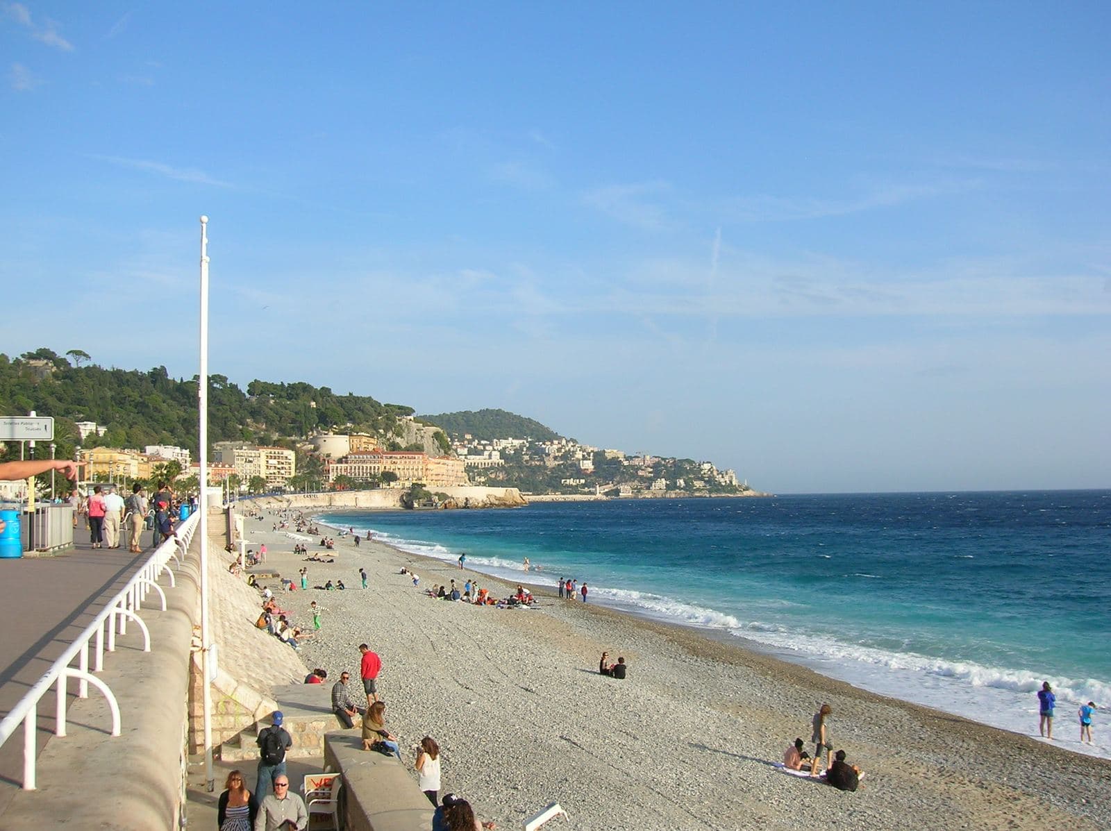 The Promenade des Anglais in Nice