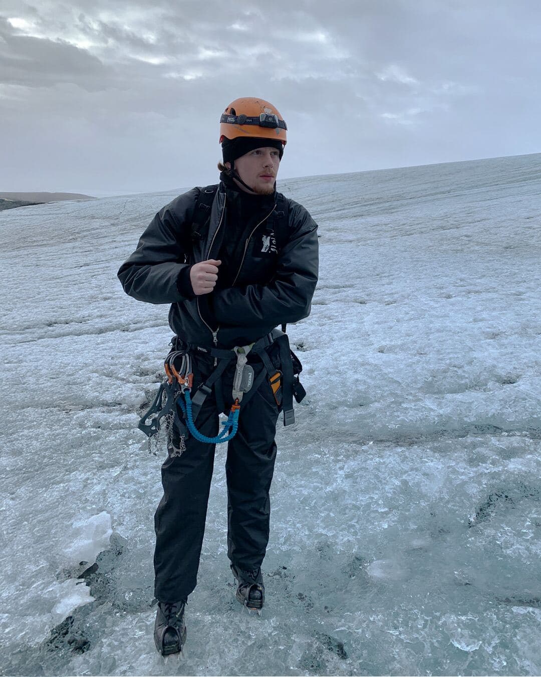 Max glacier trekking in Iceland